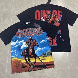 Black and Blue Graphic Tee